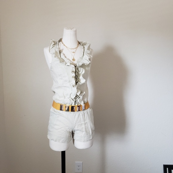 3 for $20 Candie's romper with ruffle detail - Picture 2 of 4